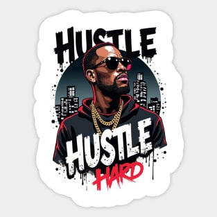 Street King: Bold Style and Urban Swagger Sticker